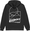 Element + Sunrise Hooded Sweatshirt Off Black - 3