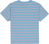 Element + Icon Embroidery SS Tee Youth Washed Stripes Riviera