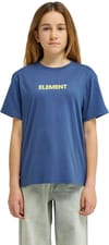 Element + Swamps SS Tee Youth Dark Denim - 4