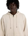 Element + Lowcase Pigment Zipped Sweatshirt Oat Milk - 7
