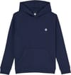 Icon Embroidery Hooded Sweatshirt Youth Eclipse Navy + Element