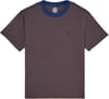 Icon Embroidery SS Tee Youth Dark Denim Sepia + Element