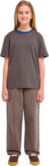 Element + Icon Embroidery SS Tee Youth Dark Denim Sepia - 3