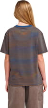 Element + Icon Embroidery SS Tee Youth Dark Denim Sepia - 4