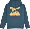 Element + To The Top Hooded Sweatshirt Youth Dark Slate - Solid - 3