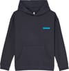 Element + Pleasure Hooded Sweatshirt Youth Off Black