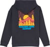 Element + Pleasure Hooded Sweatshirt Youth Off Black - 3