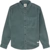 Button Down Regular Corduroy Shirt Youth Dark Slate + Element