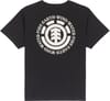 Element + Seal Bp SS Tee Youth Flint Black - 3