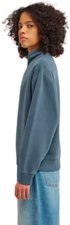 Element + Lowcase Pigment Quarter Zip Sweatshirt W Dark Slate - 5