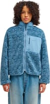 Element + Oak Sherpa Jacket W Faded Denim - 3