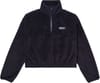 Classic Sherpa 1/4 Zip Top W Flint Black + Element