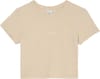 Lowcase Crop SS Tee Oat Milk + Element