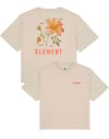 Peace Of Mind SS Tee W Oat Milk + Element