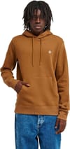 Element + Icon Embroidery Hooded Sweatshirt Sepia - 3