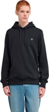 Element + Icon Embroidery Hooded Sweatshirt Flint Black - 3