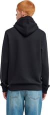 Element + Icon Embroidery Hooded Sweatshirt Flint Black - 4