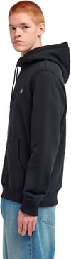 Element + Icon Embroidery Hooded Sweatshirt Flint Black - 5