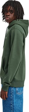 Element + Icon Embroidery Hooded Sweatshirt Deep Forest - 5