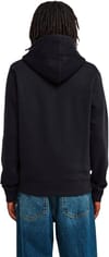 Element + Icon Embroidery Zipped Sweatshirt Flint Black - 4
