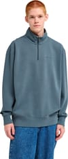 Element + Lowcase Pigment Quarter Zip Sweatshirt Dark Slate - 3