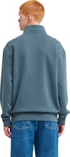 Element + Lowcase Pigment Quarter Zip Sweatshirt Dark Slate - 4