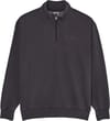 Lowcase Pigment Quarter Zip Sweatshirt Off Black + Element