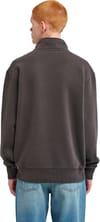 Element + Lowcase Pigment Quarter Zip Sweatshirt Off Black - 4