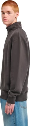 Element + Lowcase Pigment Quarter Zip Sweatshirt Off Black - 5