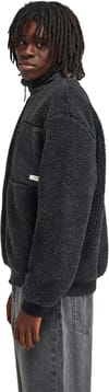 Element + Oak Sherpa Jacket Off Black - 5