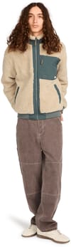 Element + Oak Sherpa Jacket Oat Milk - 3
