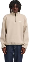 Element + Sefton 1/4 Zip Fleece Jacket Oatmeal Heather - 3