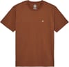 Icon Embroidery SS Tee Sepia + Element