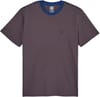 Icon Embroidery SS Tee Dark Denim Sepia + Element