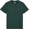Icon Embroidery SS Tee  Deep Forest + Element