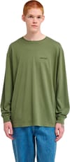 Element + Lowcase Pigment LS Tee Bronze Green - 3