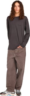 Element + Lowcase Pigment LS Tee Off Black - 3