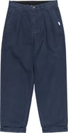 Big Pleated Chino Eclipse Navy + Element