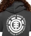 Element + Seal Bp  Hooded Sweatshirt Off Black - 5