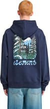 Element + Watching Hooded Sweatshirt Eclipse Navy - 4