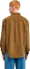 Element + Button Down Regular Corduroy Shirt Sepia - 4