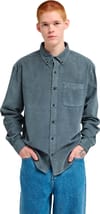 Element + Button Down Regular Corduroy Shirt Dark Slate - 3