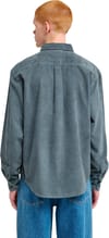 Element + Button Down Regular Corduroy Shirt Dark Slate - 4