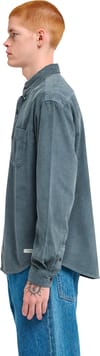 Element + Button Down Regular Corduroy Shirt Dark Slate - 5