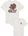 Hands Full SS Tee Optic White + Element