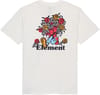 Element + Hands Full SS Tee Optic White - 3