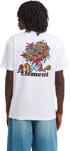 Element + Hands Full SS Tee Optic White - 5