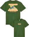 To The Top SS Tee Bronze Green + Element