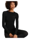 Falke + Warm Longsleeved Shirt Tight W Black  - 4
