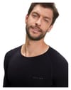 Falke + Warm Longsleeved Shirt Tight M Black  - 4